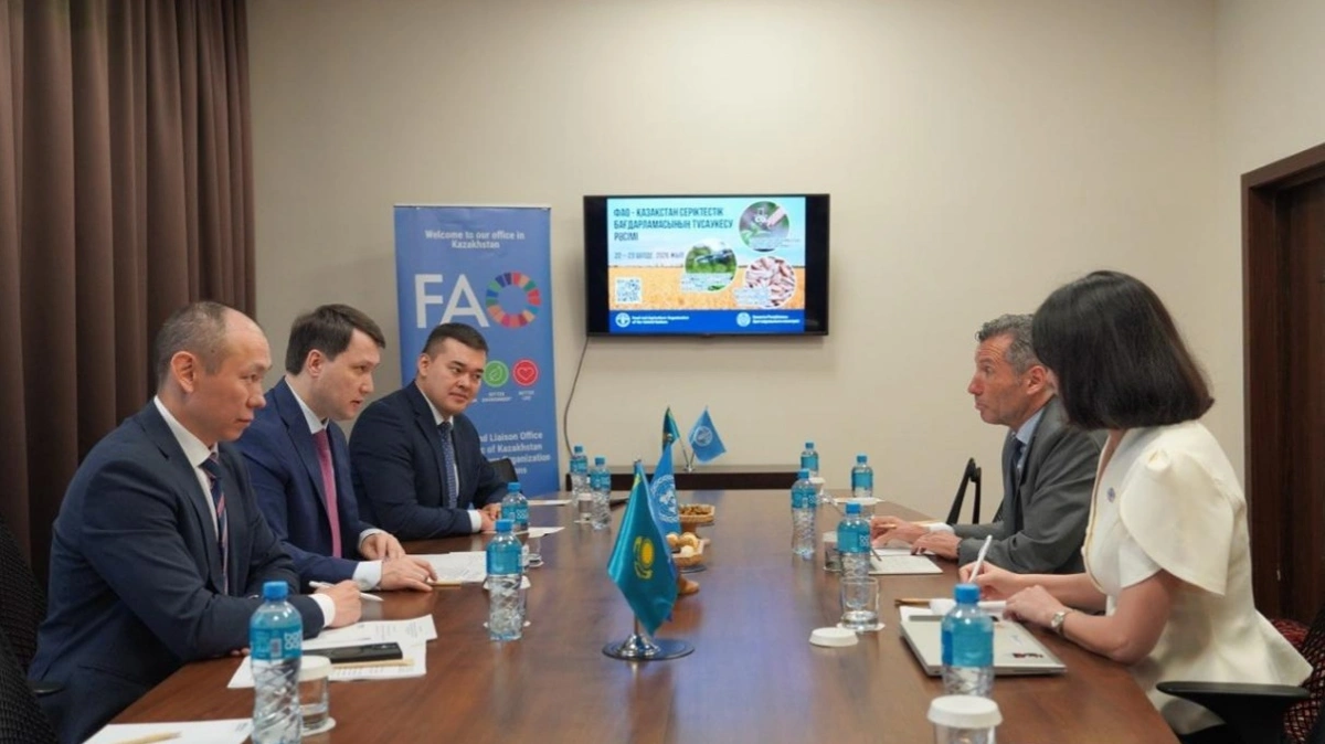 ҚР АШМ мен ФАО Қазақстанның агроөнеркәсіп кешенін дамытуға бағытталған үш жобаны іске қосты