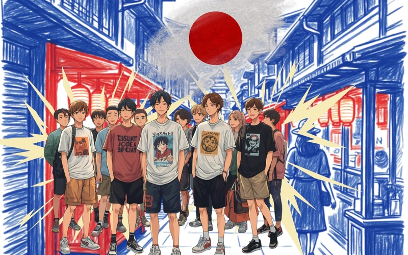 Tokyo, shorts, men
