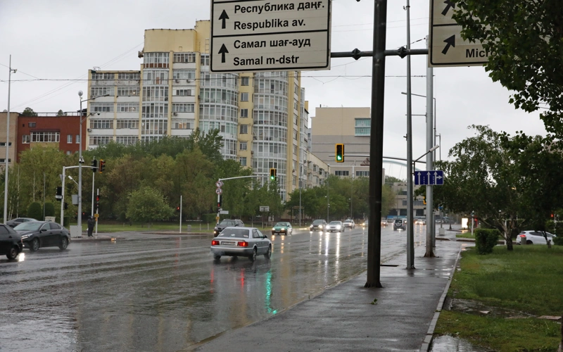 Погода, дождь, Астана