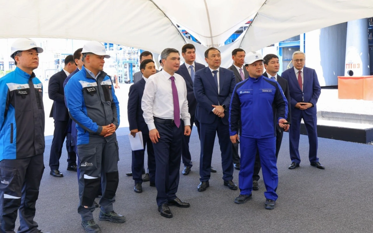 Олжас Бектенов Маңғыстау облысында