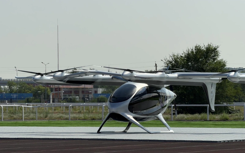 Air taxi, flight, Astana
