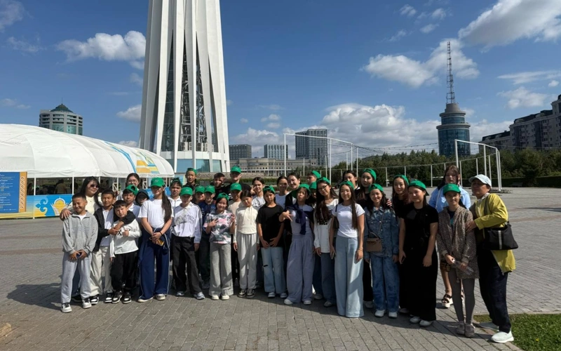 Қазақстанның барлық өңірінен 500 бала Астанаға әлеуметтік турмен келеді