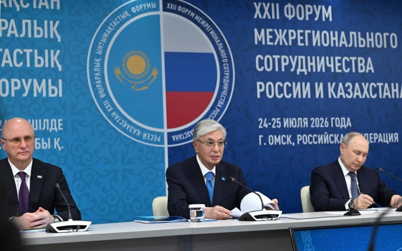 Президент РК предложил запустить цифровой транспортный коридор «Казахстан – Россия»