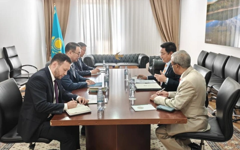 Қазақстан Үндістанмен сауда, цифрландыру салаларындағы ынтымақтастықты кеңейтеді