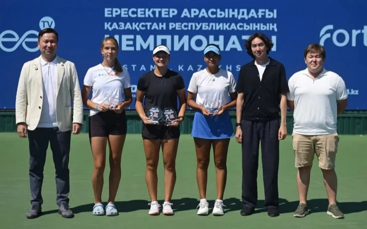 Астанада теннистен Қазақстан жазғы чемпионатының жеңімпаздары анықталды