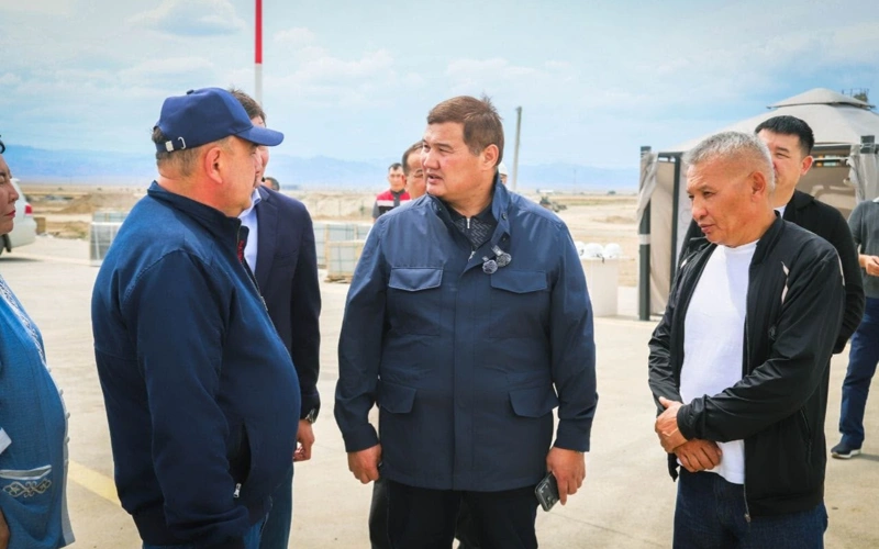 Нұрлыбек Нәлібаев Президент тапсырмасымен Зайсанда салынып жатқан әуежай құрылысымен танысты