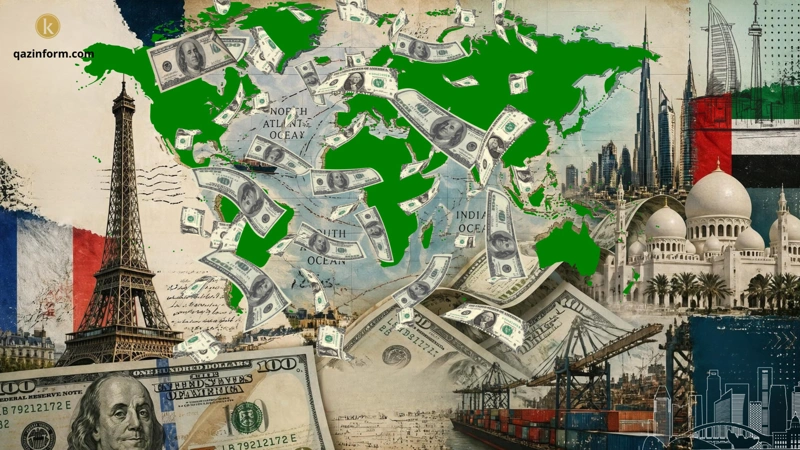 Money, luxury, wealth, millionaires, billionaires, France, UAE, money migration