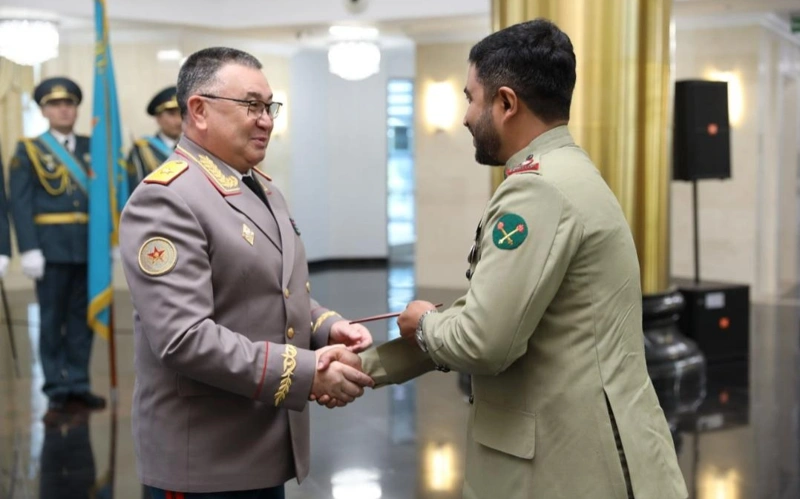 Пәкістан, Қытай және Франция офицерлері Қазақстанда әскери білім алды