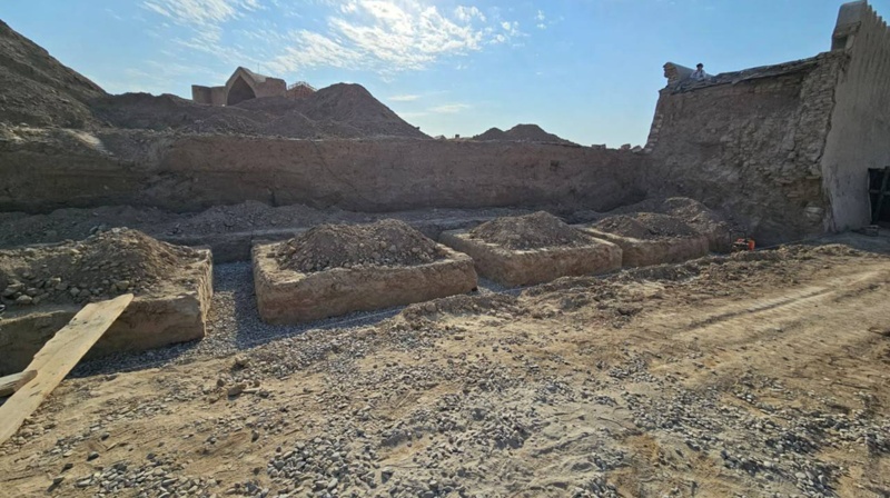 Fortress wall near Yassawi Mausoleum to be restored by year-end