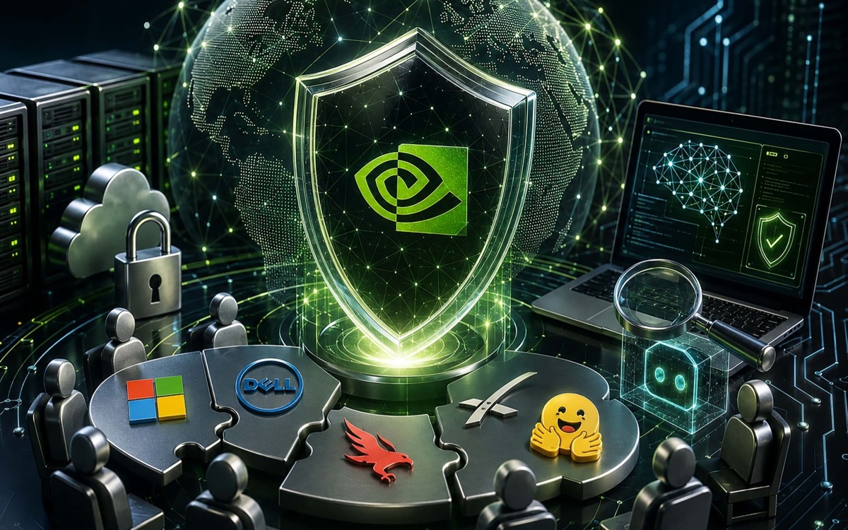 Nvidia unveils global tech alliance to boost AI security