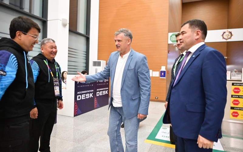 Phygital International founder and Belarusian sports minister arrive in Astana