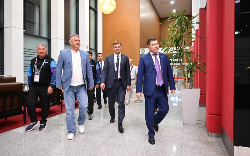 Phygital International founder and Belarusian sports minister arrive in Astana