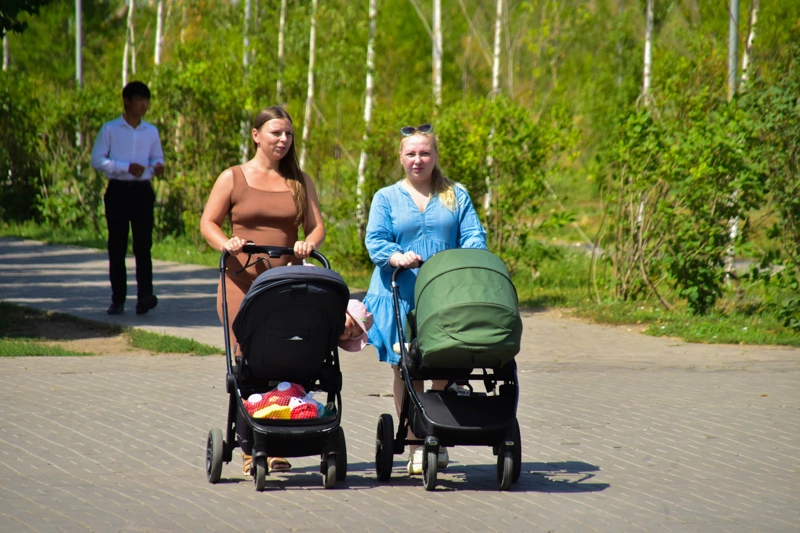 Люди в парке