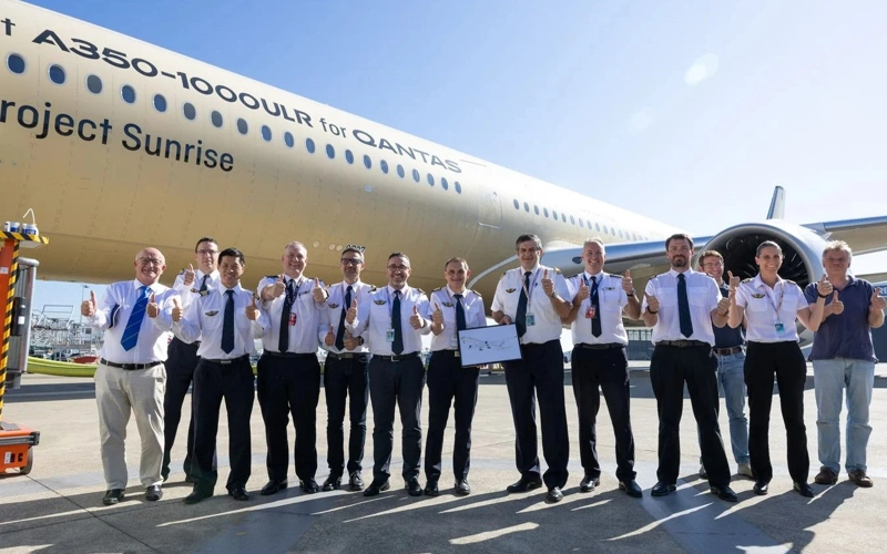 Airbus, longest flight, A350