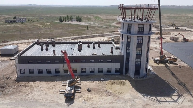 New Arkalyk airport nears completion ahead of launch