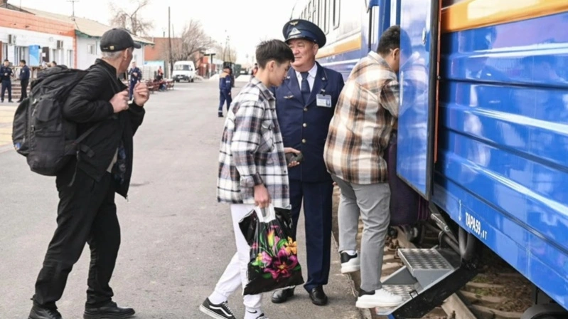 Какие услуги входят в стоимость билета на поезд в Казахстане