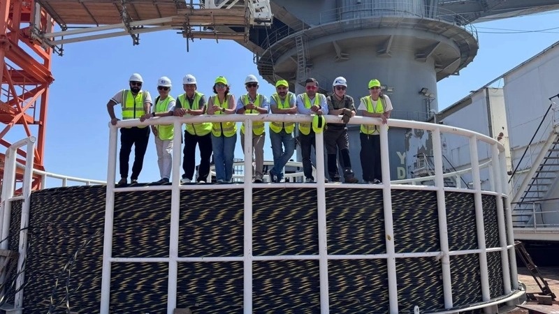 Trans-Caspian fiber-optic cable laying begins from Baku to Aktau
