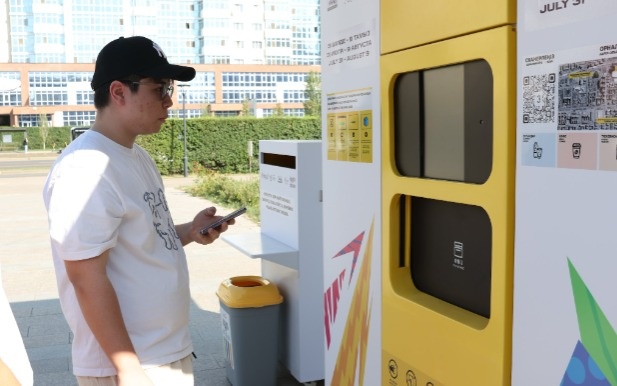 Central Asia&rsquo;s first autonomous delivery system debuts in Astana
