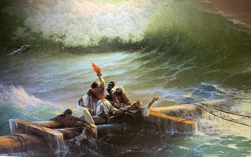 Aivazovsky, Lumiere Hall, exhibition