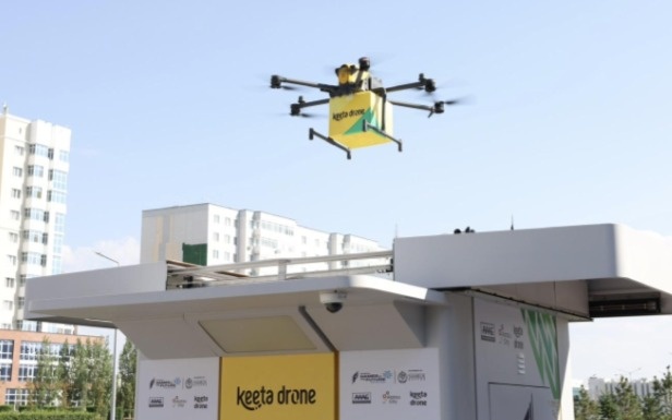 Central Asia&rsquo;s first autonomous delivery system debuts in Astana