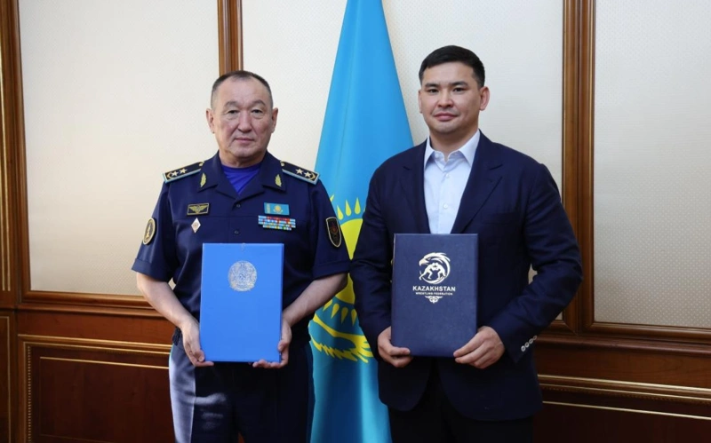 Қорғаныс министрлігі мен Қазақстан күрес федерациясы