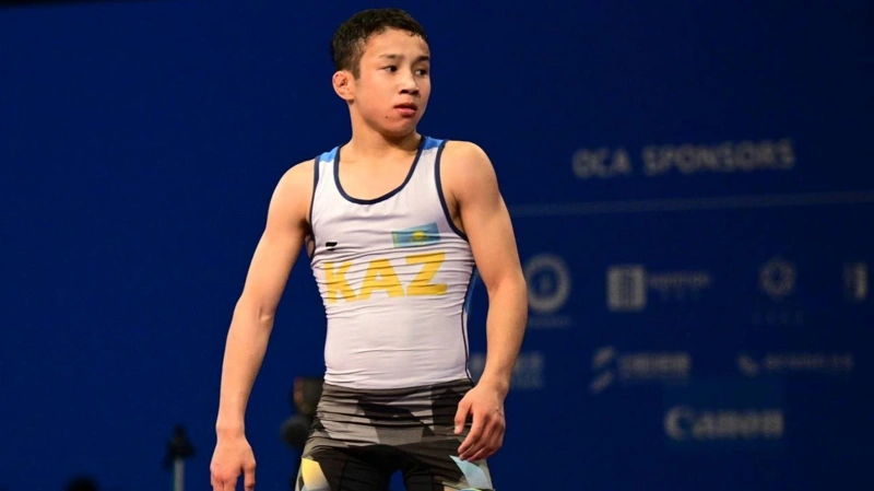 Вольник Бакдаулет Агабек вышел в финал чемпионата мира U17 в Баку