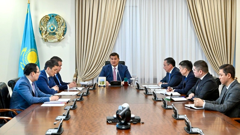 Ход строительства аммиачно-карбамидного комплекса в Мангистауской области обсудили в Правительстве