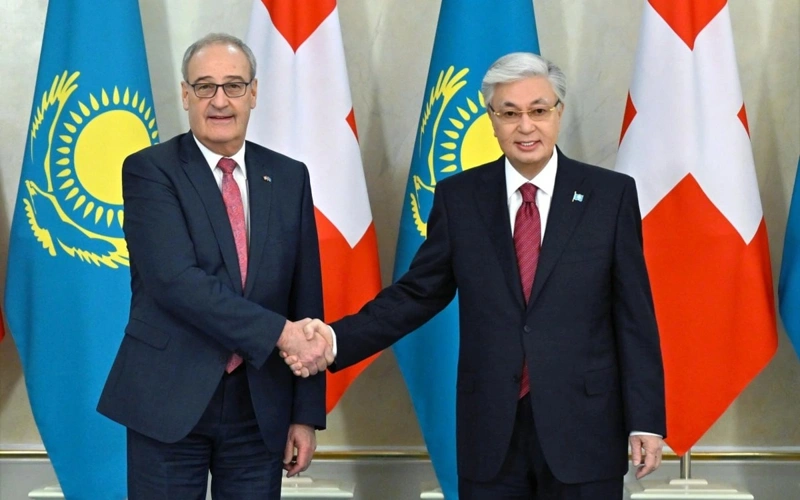 Kassym-Jomart Tokayev congratulates Switzerland on National Day