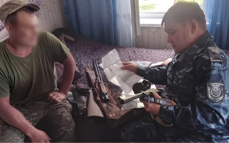 ШҚО-да қаруға қатысты заң талаптарын бұзған 50-ге жуық адам жауапқа тартылды