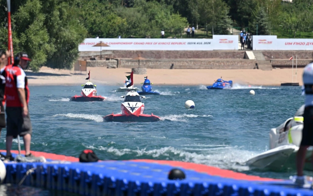 Президенты стран ЦА приняли участие в церемонии открытия чемпионата мира UIM F1H2O