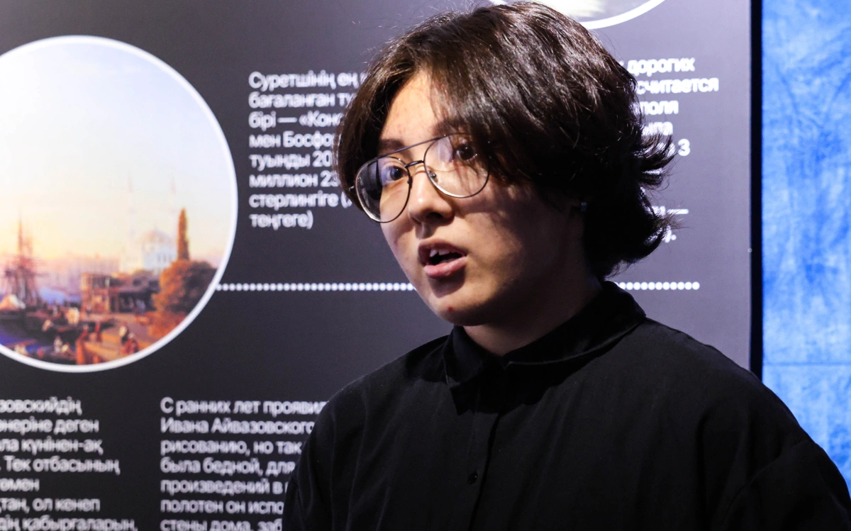 Ожившие полотна Айвазовского: иммерсивная выставка открылась в Астане