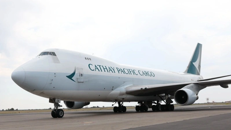 Cathay Pacific Cargo's first scheduled freighter arrives in Astana