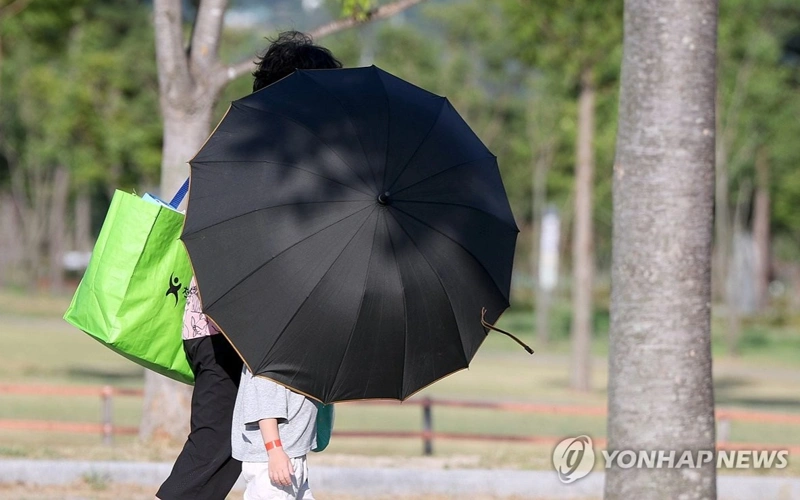 South Korea, heat, weather, record
