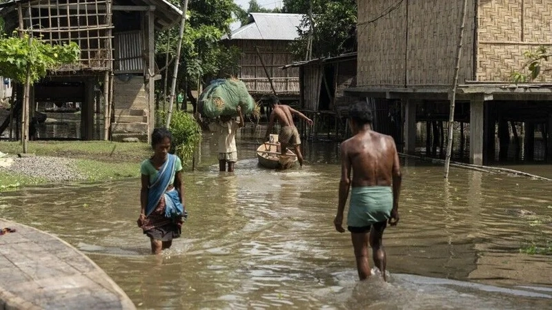 Flood death toll in India's Assam climbs to 82