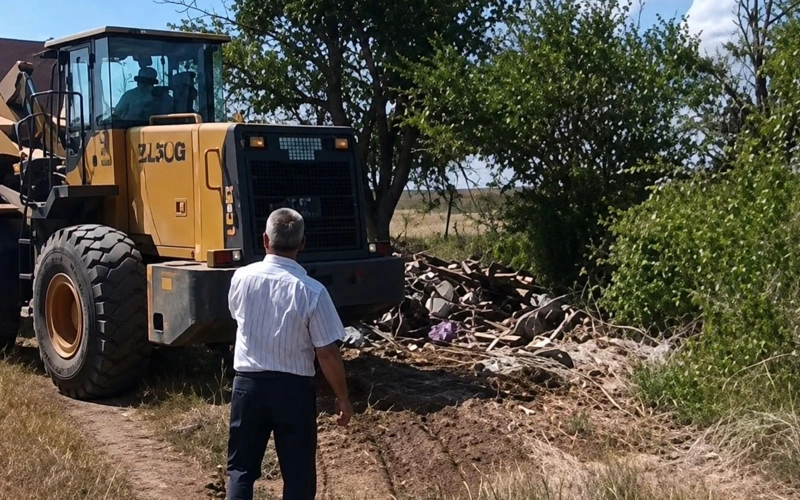 Больницу в Актобе привлекли к ответственности за незаконную выгрузку мусора в степи