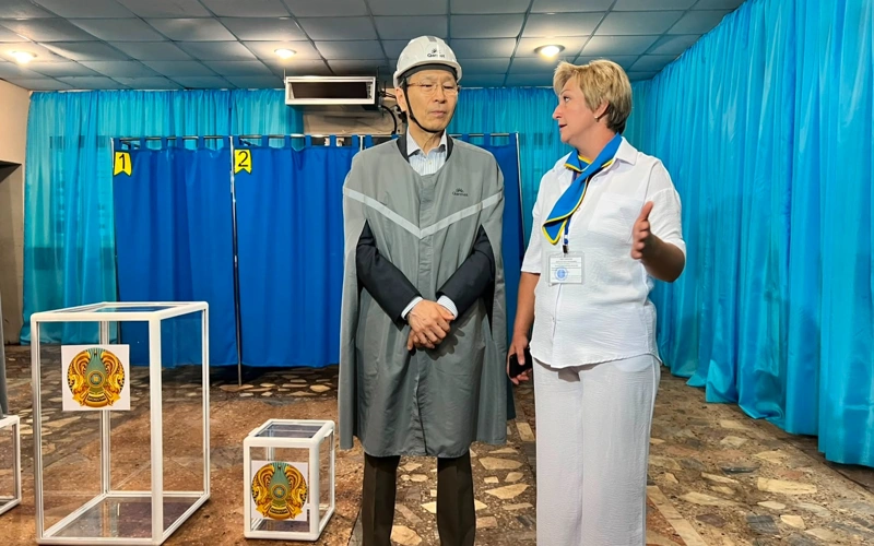Қарағанды облысында кәсіпорындар аумағында алғаш рет сайлау учаскелері ашылды