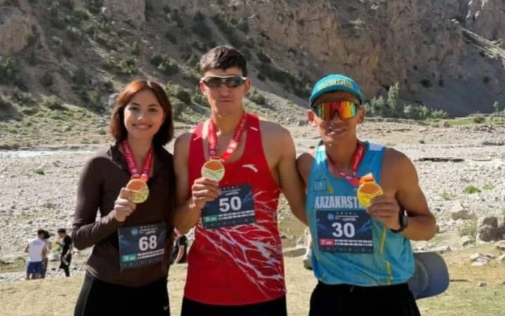 Kazakh athlete takes bronze at Seven Lakes 2026 ECO Half Marathon in Tajikistan