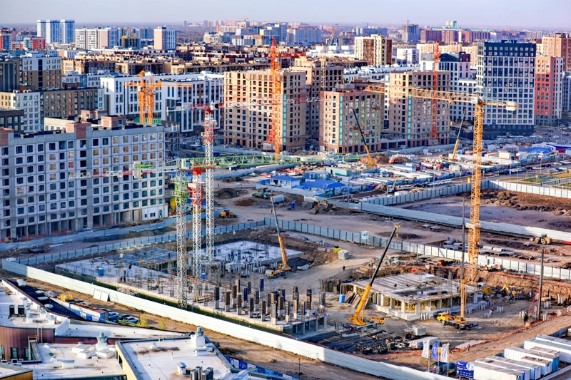 Астана_Здания_Стройка