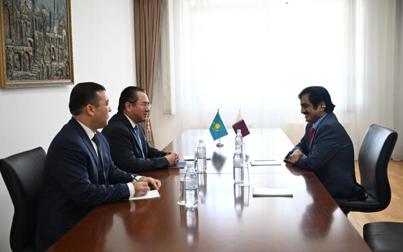 Kazakhstan, Qatar discuss expanding bilateral ties 