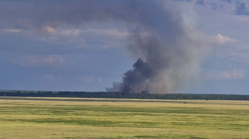 Семей өңіріндегі орман өртін сөндіруге тікұшақтар жұмылдырылды