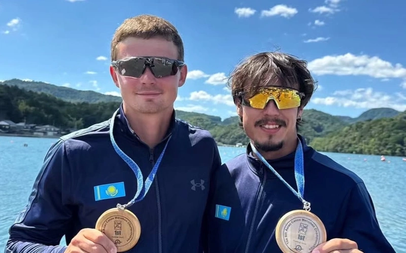 Қазақстандық ескекшілер Жапониядағы Азия чемпионатында екі алтын медаль жеңіп алды