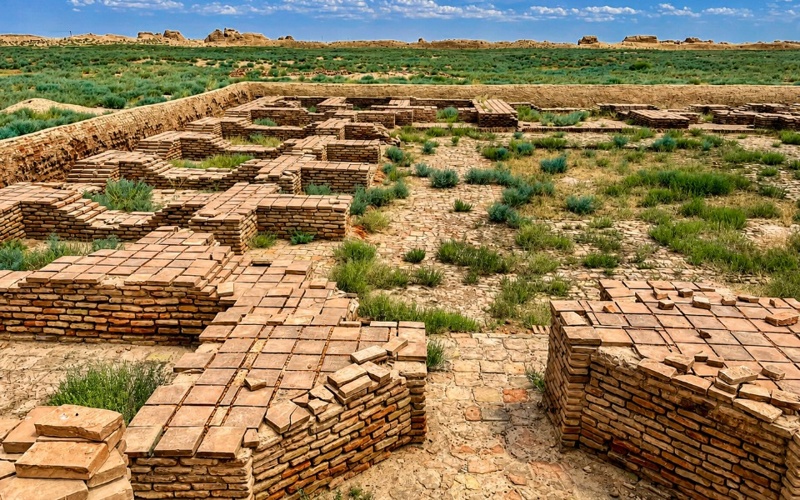 Ancient Sauran settlement undergoing restoration in Kazakhstan’s Turkistan region Ancient Sauran settlement undergoing restoration in Kazakhstan’s Turkistan region