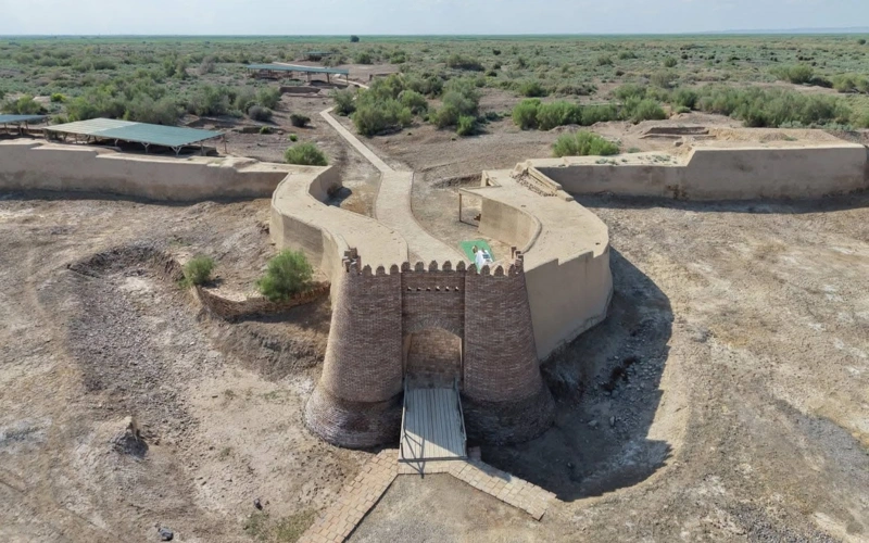 Сыр өңіріндегі Бақатам кесенесі мен Сығанақ қалашығы қалпына келтіріліп жатыр 