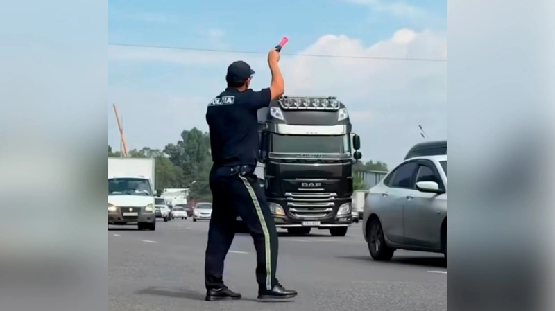 Алматыда биыл 42 жүк көлігі айыппұл тұрғаны қойылды