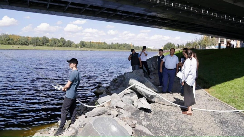 Астанада Есіл өзенін тазарту бойынша кешенді жұмыстар жүріп жатыр 