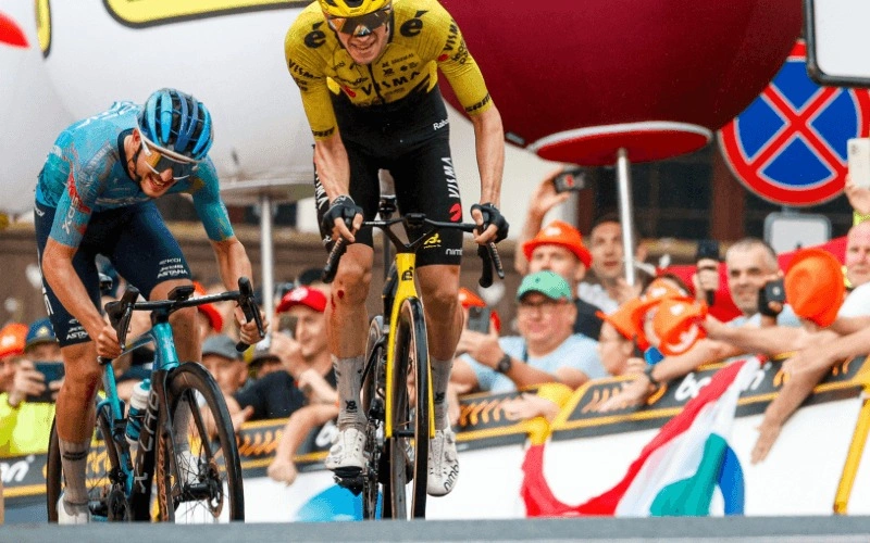 XDS Astana’s Christian Scaroni second on stage 4 of Tour de Pologne 