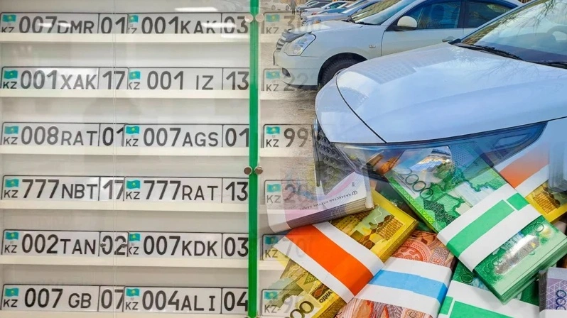жалған мемлекеттік тіркеу нөмірлері