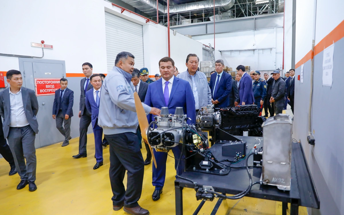 Нұрлыбек Нәлібаев Kazakhstan Paramount Engineering зауытының жұмысымен танысты 