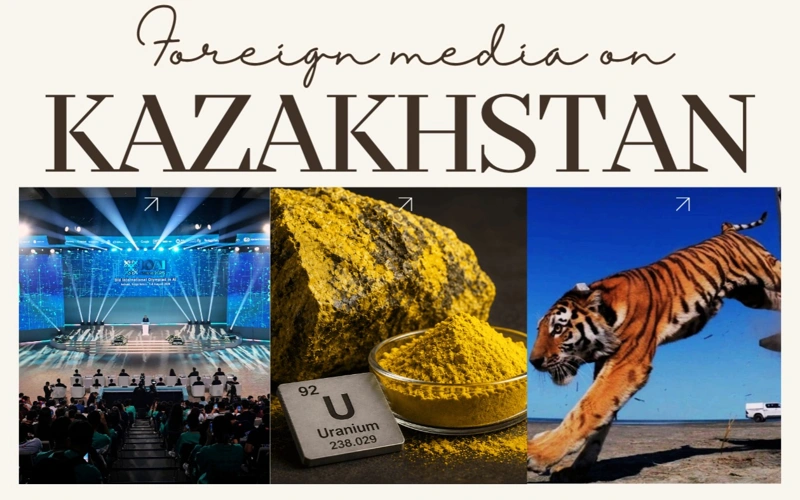 Foreign media, Kazakhstan, Turan tiger, uranium