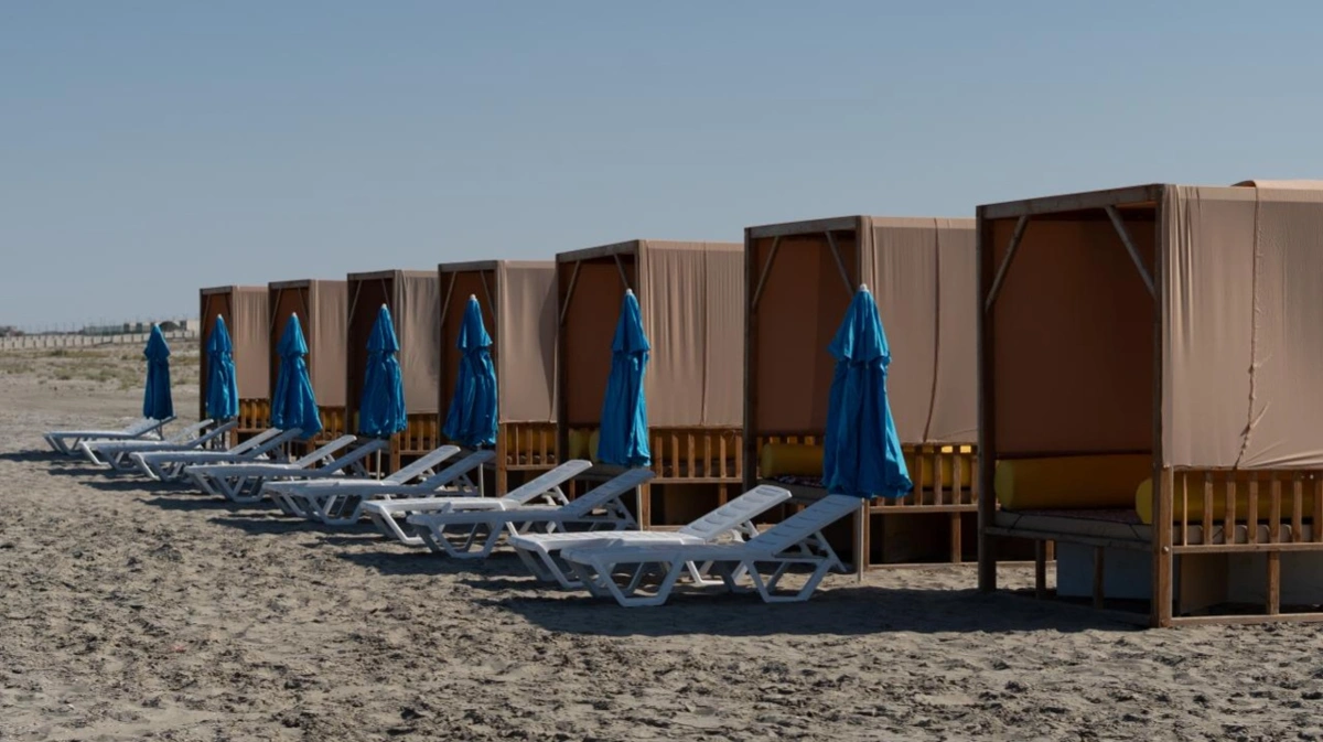 центр отдыха для сотрудников МЧС открылся на побережье Каспия